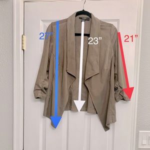 ALFANI Women’s OX (Medium fit) faux Suede jacket